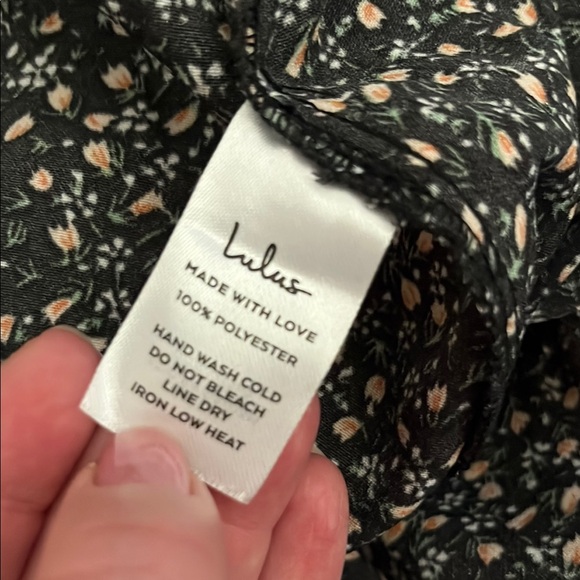 Lulu's High-Low Ruffled Floral Sundress - Picture 9 of 9